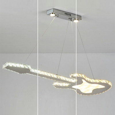Modern Style Hanging Lights Crystal Chandelier for Living Room Children's Room