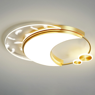 Nordic Ring Flush Ceiling Light 2.5