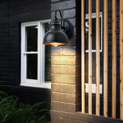 Rustic Wall Sconce Metal Bell Light Metal Lamp Outdoor Rustic Wall Light in 1 Light