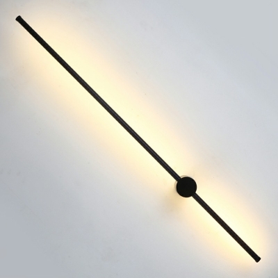Silica Gel Shaped Metal Wall Lamp Simplicity LED Wall Lighting Fixture for Living Room