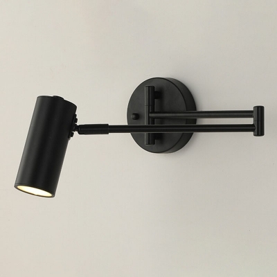 Adjustable Wall Sconce Light  Contemporary Modern Metal Shade Wall Light for Bedroom