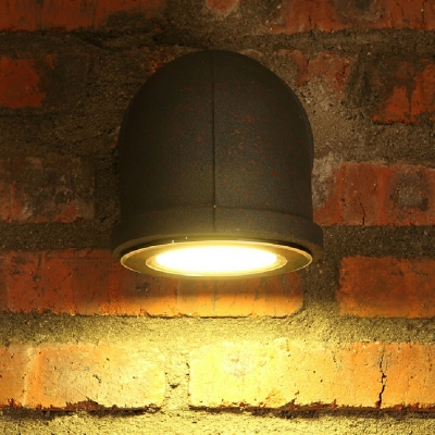 Industrial-Style Wall Light Sconces 1 Light Sconce Light Fixtures in Blacks