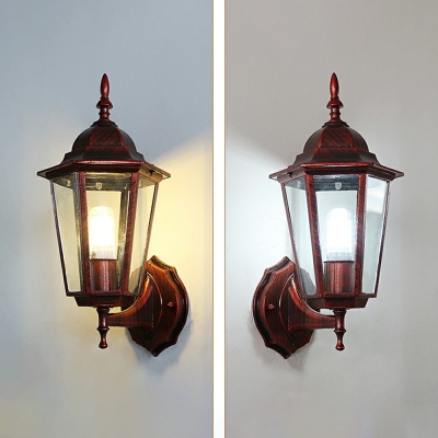 Metal Wall Sconces Vintage Industrial Style Wall Sconce Lighting in 1 Light