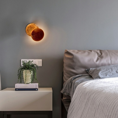 Copper 1-Light Wall Light Modern Style Wall Light Fixture for Living Room