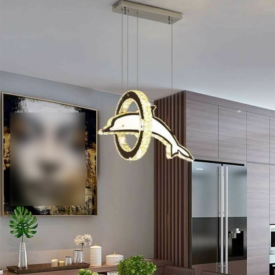 Modern Chandelier Lamp Crystal Chandelier Light Fixtures for Living Room Children's Room