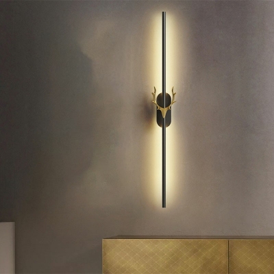 Wall Sconce Light Creative Modern Iron and Aluminum Shade Wall Light for Living Room, 31