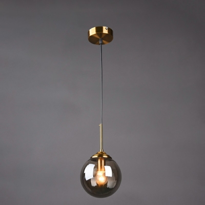 Ball Shape Hanging Lamp Nordic Style Glass 6