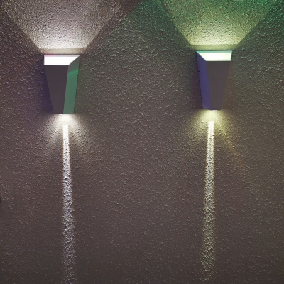 Modern Simple LED Metal Wall Light White Light Indirect Lighting for Stairways Corridor