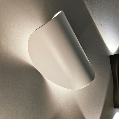 Modern Style Metal 1 Light Wall Mount Light Tile Shaped LED Wall Sconce Lamp