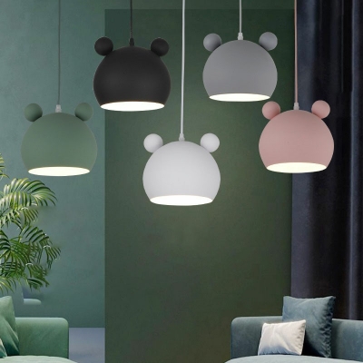 Multi Light Pendant Lighting Black 3 Light LED Modern Nordic Hanging Light Fixtures for Living Room