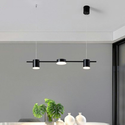 Ultra-Modern Island Simple LED Pendant Light Fixtures for Dining Room Bar