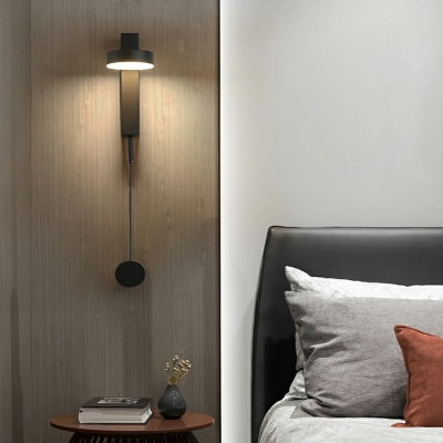 White Light Living Room Sconce Light Modern Wall Mount Lighting with Arcylic Shade