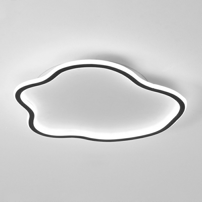 Modern Fashion Geometric Flush Light Acrylic Shade Ceiling Flush Mount for Living Room