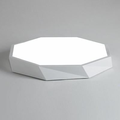 Modern Style Geometric Shaped Flush Mount Light Acrylic 1 Light Ceiling Light for Living Room