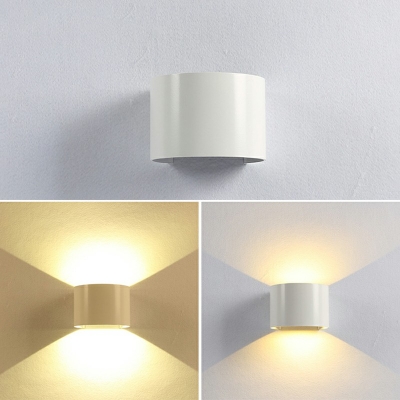 Nordic Contemporary Creative Wall Light Aluminum Lighting Sconces for TV Wall