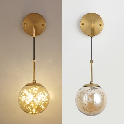 Postmodern Warm Light Wall Hanging Light Ball 20