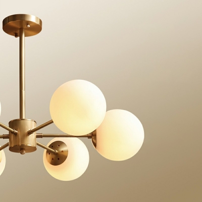 Contemporary Chandeliers 8 Head Ceiling Pendant Light for Living Room Bedroom
