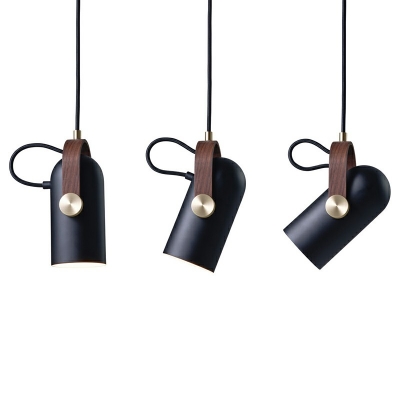 Iron Jar Lampshade Pendant Light Kit Single Light Suspension Lamp with Handle for Bedroom
