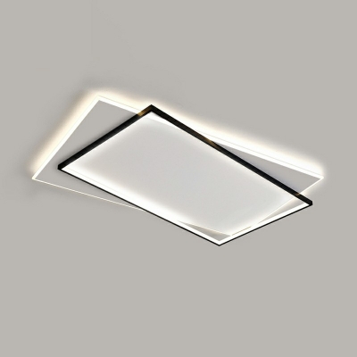 Metal Geometry Dimmable LED Flush Mount Light Creative Home Decoration Led Light