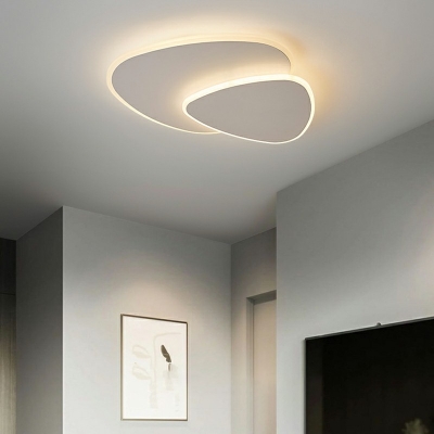 Modern Crystal Acrylic Flush Mount Light Creative Home Decoration Dimmable LED Light