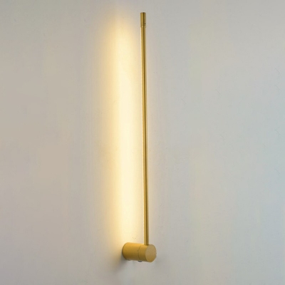 Modern Style Simple Linear  Wall Lamp Metal 1 Light Wall Lamp for Bedroom