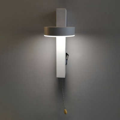 Adjustable Wall Sconce Light Contemporary Modern Iron Shade Wall Mount Light for Bedroom