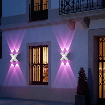 Minimalist Style Wall Sconce Lighting Metal Wall Lighting Fixtures for Outside Wall