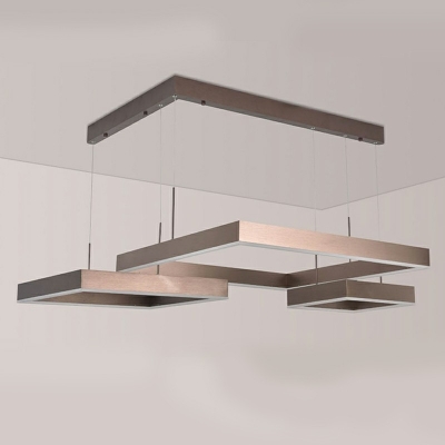 Modernist Multi-layer Hanging Lights Round Shape Pendant Light Fixtures for Dining Room Living Room
