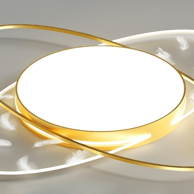 Nordic Ring Flush Ceiling Light 2.5