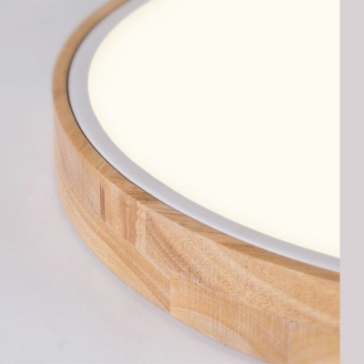 Single-Bulb Macaron Metal LED Flush Mount Lamp Acrylic Bedroom Ceiling Flush Mount Lights