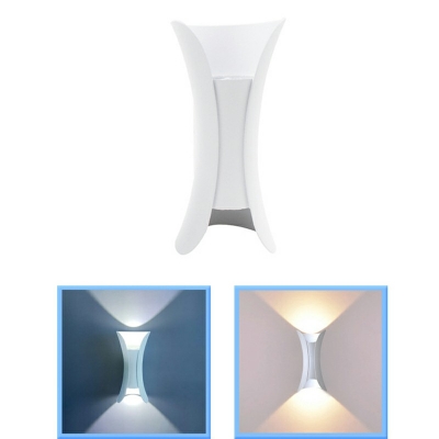 Special Wall Sconce Light 2 Lights Contemporary Modern Aluminum Shade Indoor Wall Mount Light