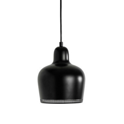 Moden Style Pendant Nordic Iron 6.5 Inchs Wide Hanging Lamp Bottle Shape for Bedroom