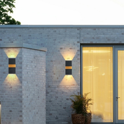 Modern Waterproof Outdoor Wall Lighting in Warm Light 8