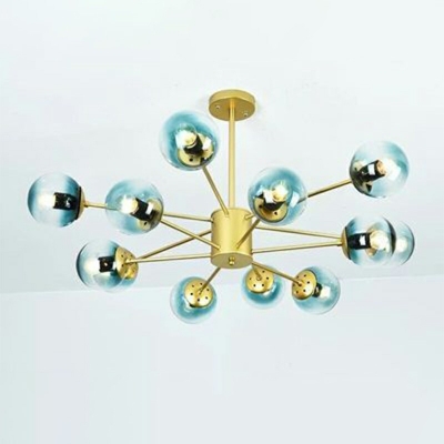 Modernist Chandelier 12 Head Drop Lamps for Living Room Bedroom