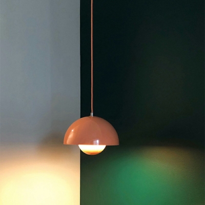 Single Light Pendant Light Fixtures Art Deco Minimalist Style Ceiling Pendant Light