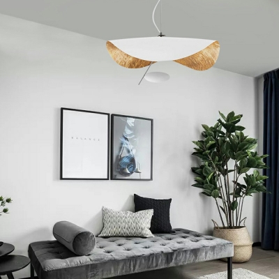 1 Light Art Deco Hanging Lamp Living Room Metal Hanging Light Fixtures