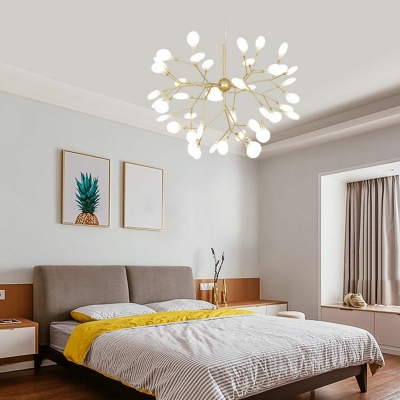 Contemporary Chandeliers Firefly Style Ceiling Chandelier for Dining Room Bedroom