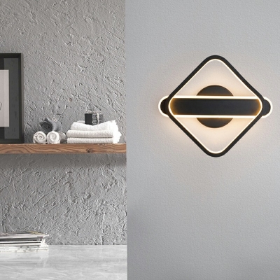 Contemporary Style LED Acrylic Wall Sconce Light Square Shape Wall Light for Corridor Aisle