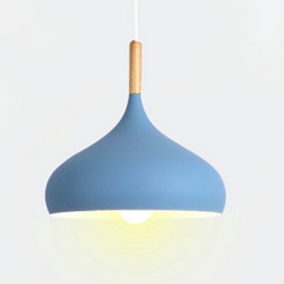 Nordic Style Macaron Hanging Light Modern Minimalisma LED Pendant Light for Coffee Shop