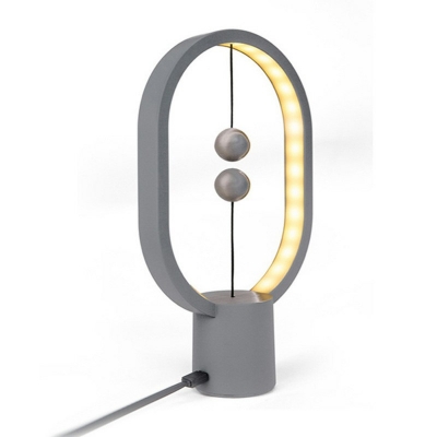 Magnetic Balance Desk Lamp LED Plastic Table Lamp for Home Life Reading USB Night Light