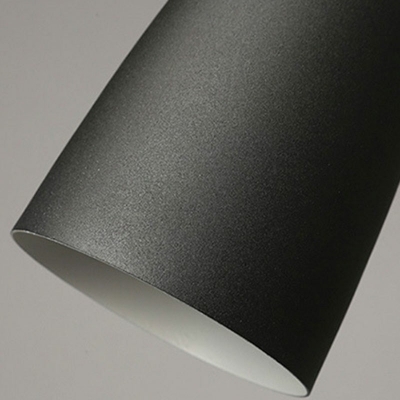 1-Light Modern Minimalist Style Hanging Lamp Funnel Ceiling Pendant Light