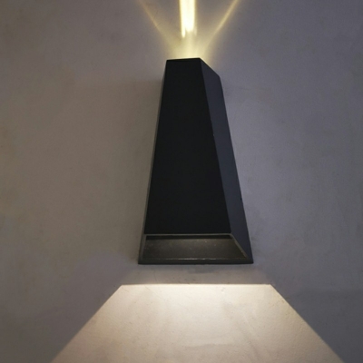 Modern Simple LED Metal Wall Light White Light Indirect Lighting for Stairways Corridor