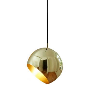 Modern Simplicity 1 Bulb Dome Aluminum Pendant Lamp Hanging Light for Dining Room