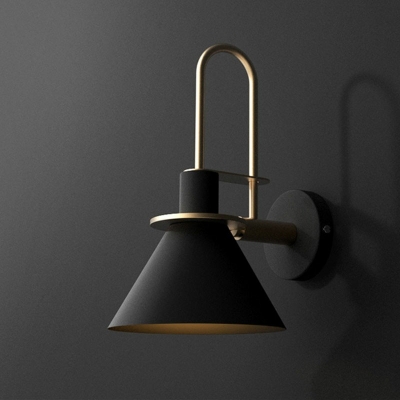 Wall Light Contracted Modern Metal Shade Wall Mount Lighting with Muti-Color for Hallway