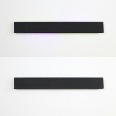 Black Arcylic Led Linear Wall Light Modern Home Decorative Led Indirect Lighting for Reading Room