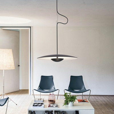 Black Pendant Lighting Fixtures 1 Light Vintage Industrial Ceiling Lights for Living Room