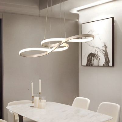 Modern Hanging Lights Neutral Light Pendant Light Fixtures for Living Room Bedroom