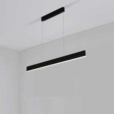 Modern Hanging Lights White Light Pendant Light Fixtures for Meeting Room Dinning Room