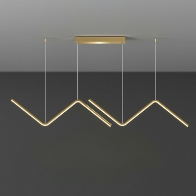 Modern Style Hanging Lights Minimalist chandelier for Living Room Dinning Room