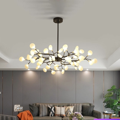 Modernist Chandelier Firefly Hanging Ceiling Lights for Bedroom Dining Room Hotel